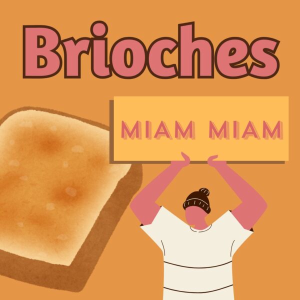 Affiche vente de brioches octobre 2025