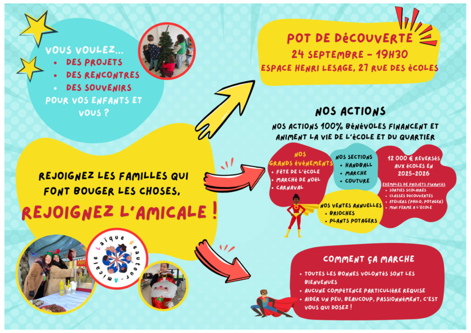 Affiche recrutement ALB année 2026-2027
